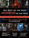 Cover image for The Best of the Best Horror of the Year